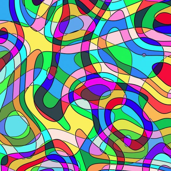 PSYCHEDLIA IMAGE BRIGHT COLORS